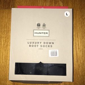 BRAND NEW HUNTER DOWN BOOT SOCKS SIZE L